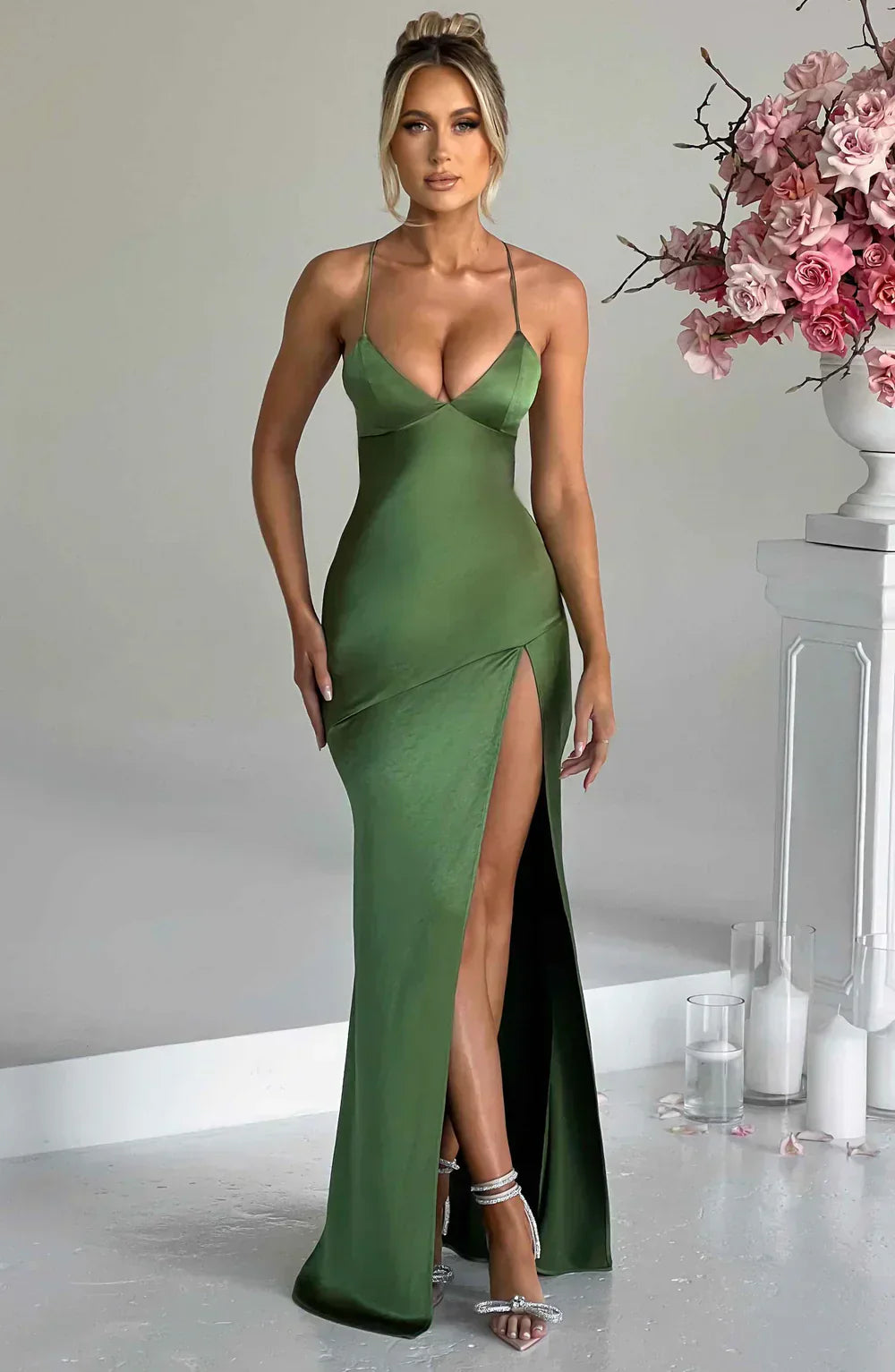 LANA MAXI DRESS – Emerald