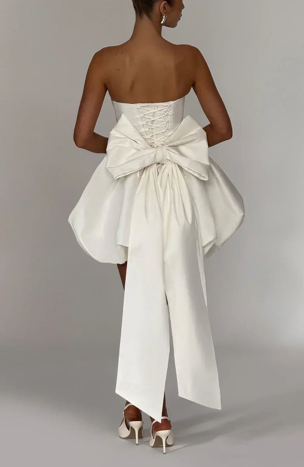 MAELIA MINI DRESS – IVORY