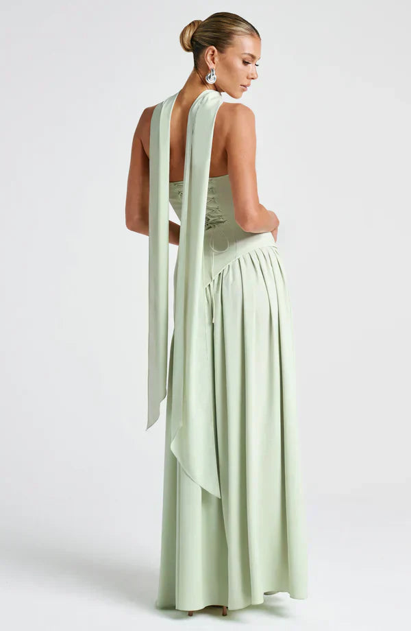 VALENCIA MAXI DRESS — MINT