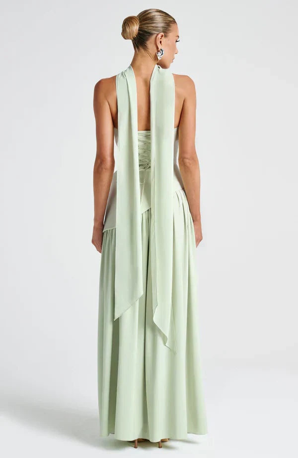 VALENCIA MAXI DRESS — MINT