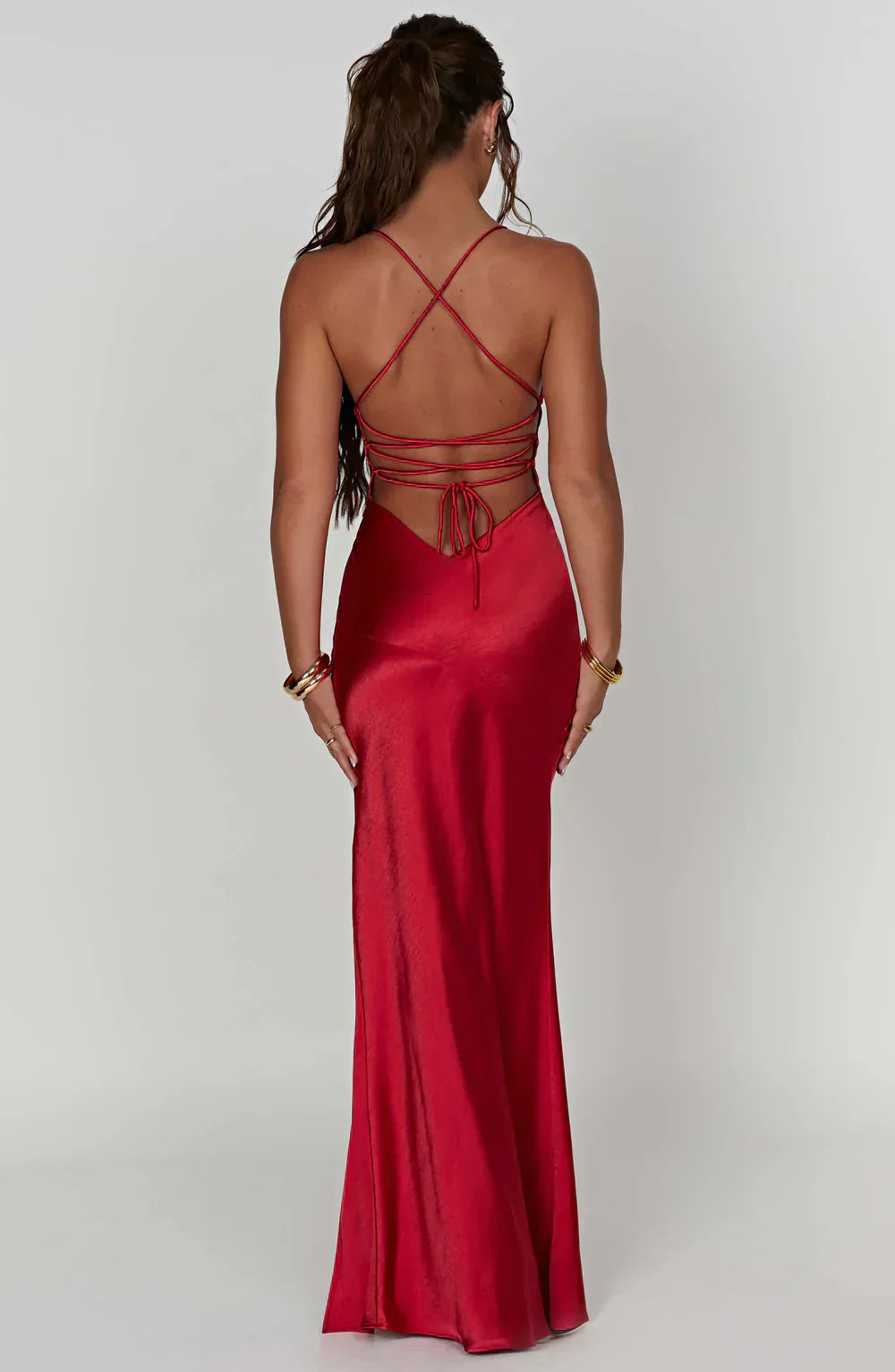 LANA MAXI DRESS – Red